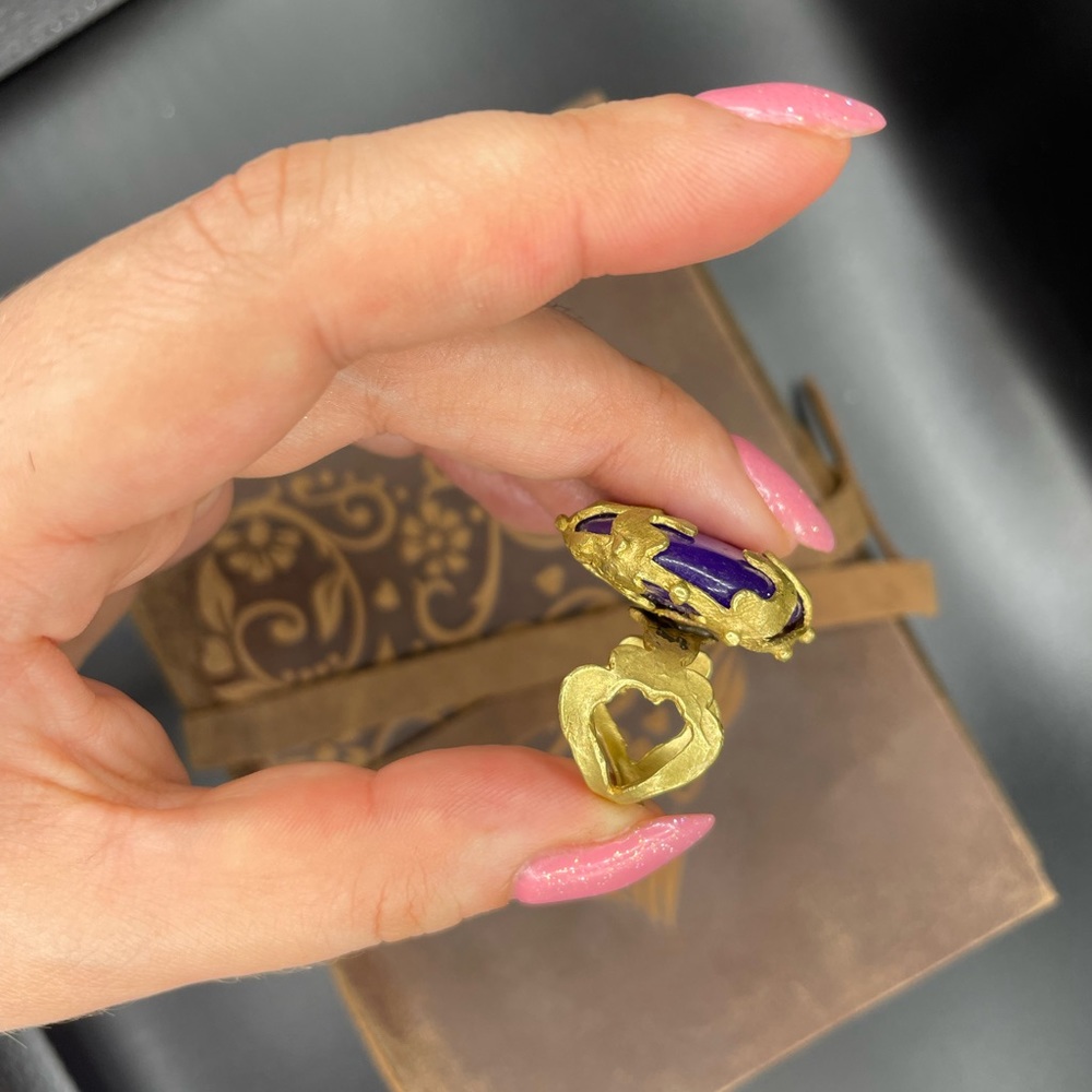 Vintage Gold Dipped Ring - image 2